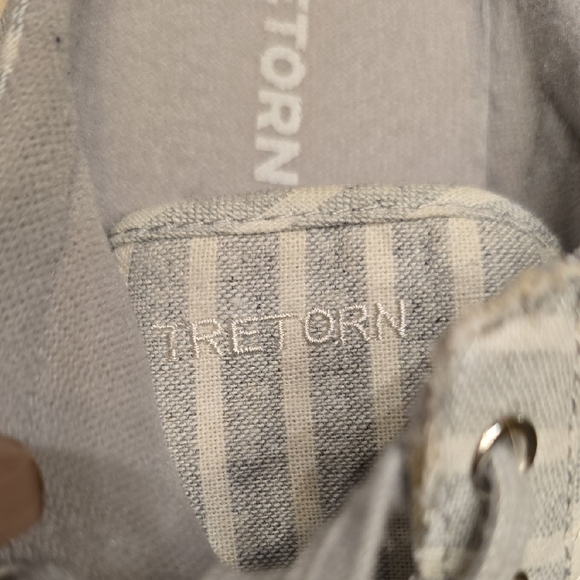Tretorn Gray Sneakers Casual Low-Top - Picture 2 of 11